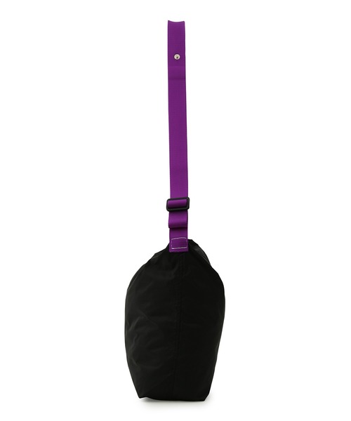 JULY NINE（ジュライナイン）の「【JULY NINE】SUSHI SACK/NYLON HANDLE（ショルダーバッグ・レディース・ブラック/ライトグレー・FREE）」の7枚目の写真