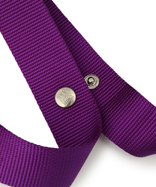 JULY NINE（ジュライナイン）の「【JULY NINE】SUSHI SACK/NYLON HANDLE（ショルダーバッグ・レディース・ブラック/ライトグレー・FREE）」の11枚目の写真