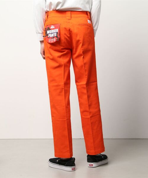 LONSDALE（ロンズデール）の「【LONSDALE/ロンズデール】ストレッチツイルワーカーズカラーパンツ（チノパンツ・メンズ・ブラック/レッド/オレンジ/ブルー/グリーン・LL/S/M/L）」の7枚目の写真