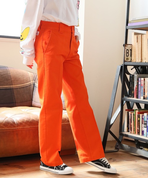 LONSDALE（ロンズデール）の「【LONSDALE/ロンズデール】ストレッチツイルワーカーズカラーパンツ（チノパンツ・メンズ・ブラック/レッド/オレンジ/ブルー/グリーン・LL/S/M/L）」の5枚目の写真