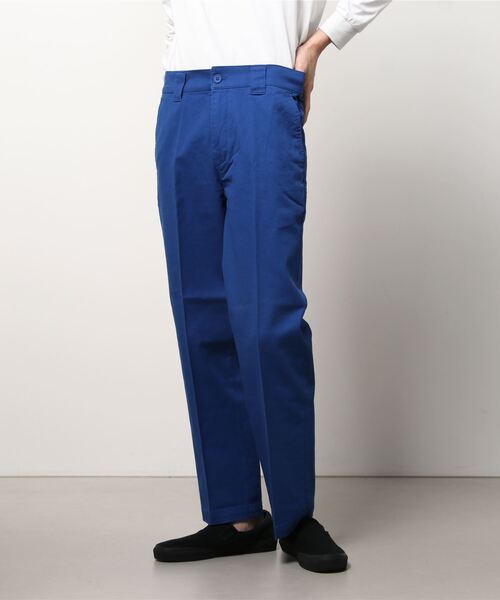 LONSDALE（ロンズデール）の「【LONSDALE/ロンズデール】ストレッチツイルワーカーズカラーパンツ（チノパンツ・メンズ・ブラック/レッド/オレンジ/ブルー/グリーン・LL/S/M/L）」の11枚目の写真