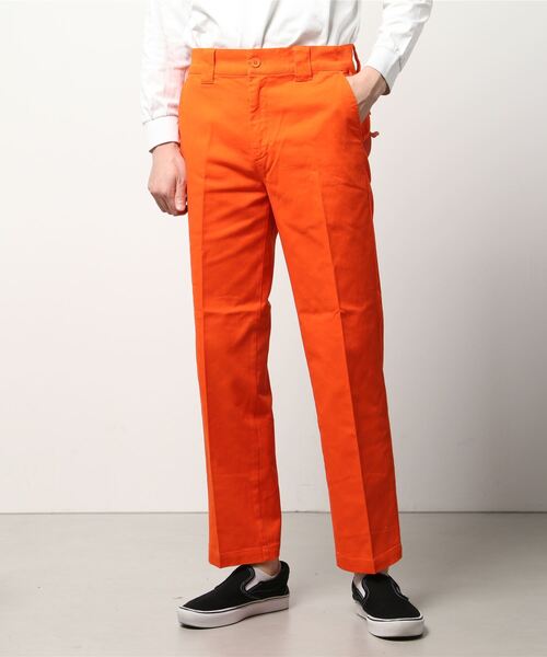 LONSDALE（ロンズデール）の「【LONSDALE/ロンズデール】ストレッチツイルワーカーズカラーパンツ（チノパンツ・メンズ・ブラック/レッド/オレンジ/ブルー/グリーン・LL/S/M/L）」の13枚目の写真