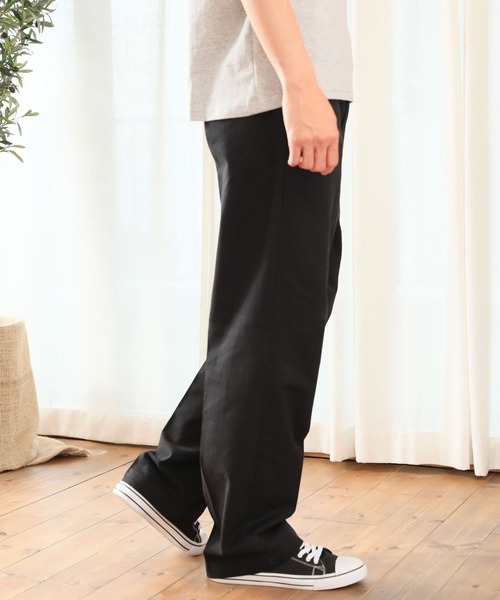 LONSDALE（ロンズデール）の「【LONSDALE/ロンズデール】ストレッチツイルワーカーズカラーパンツ（チノパンツ・メンズ・ブラック/レッド/オレンジ/ブルー/グリーン・LL/S/M/L）」の18枚目の写真