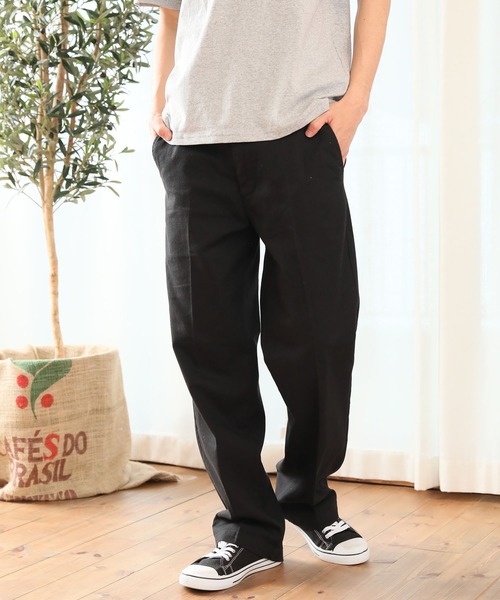 LONSDALE（ロンズデール）の「【LONSDALE/ロンズデール】ストレッチツイルワーカーズカラーパンツ（チノパンツ・メンズ・ブラック/レッド/オレンジ/ブルー/グリーン・LL/S/M/L）」の17枚目の写真