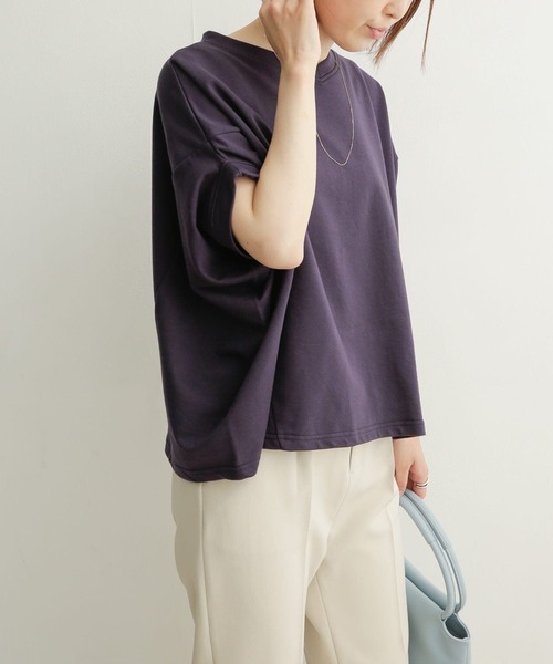 美品 tao ストレッチ 変形プルオーバーL URBAN RESEARCH DOORS（アーバンリサーチドアーズ）の「ミニ裏毛変形