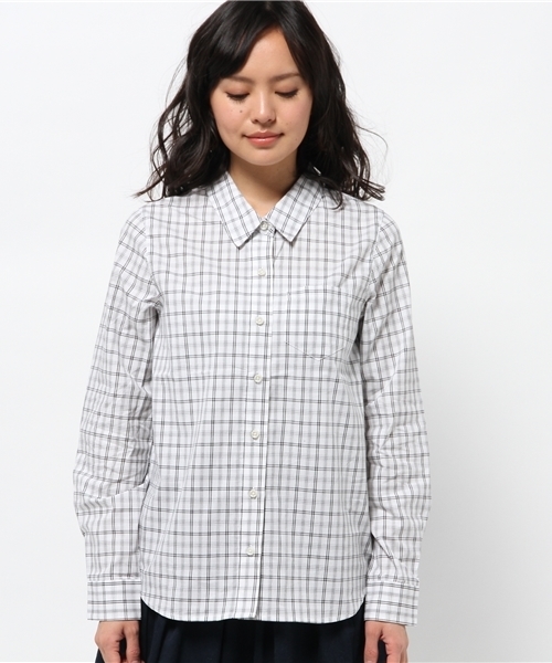 DISCOAT（ディスコート）の「【Discoat】ブロードレギュラーシャツ（シャツ/ブラウス・レディース・ブラック/ネイビー/その他18/その他20・MEDIUM/LARGE）」の13枚目の写真