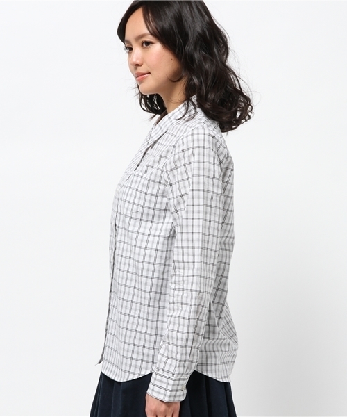 DISCOAT（ディスコート）の「【Discoat】ブロードレギュラーシャツ（シャツ/ブラウス・レディース・ブラック/ネイビー/その他18/その他20・MEDIUM/LARGE）」の14枚目の写真