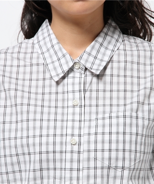 DISCOAT（ディスコート）の「【Discoat】ブロードレギュラーシャツ（シャツ/ブラウス・レディース・ブラック/ネイビー/その他18/その他20・MEDIUM/LARGE）」の9枚目の写真