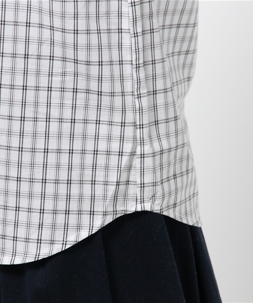 DISCOAT（ディスコート）の「【Discoat】ブロードレギュラーシャツ（シャツ/ブラウス・レディース・ブラック/ネイビー/その他18/その他20・MEDIUM/LARGE）」の12枚目の写真