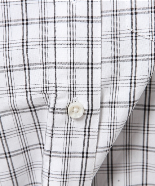 DISCOAT（ディスコート）の「【Discoat】ブロードレギュラーシャツ（シャツ/ブラウス・レディース・ブラック/ネイビー/その他18/その他20・MEDIUM/LARGE）」の6枚目の写真