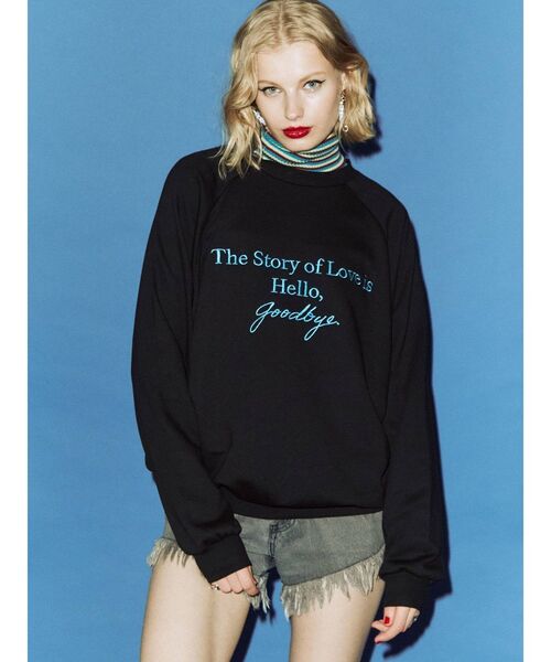 jouetie（ジュエティ）の「ロゴスウェット セットアップ（スウェット・レディース・グレー/ブラック/グリーン/パープル・MEDIUM）」の13枚目の写真