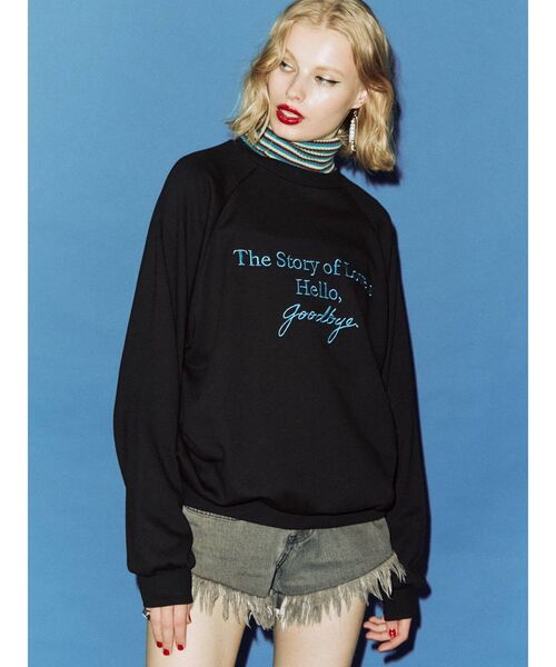 jouetie（ジュエティ）の「ロゴスウェット セットアップ（スウェット・レディース・グレー/ブラック/グリーン/パープル・MEDIUM）」の15枚目の写真