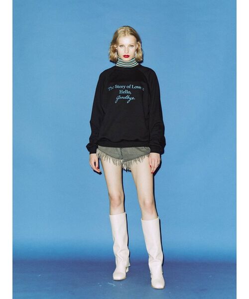 jouetie（ジュエティ）の「ロゴスウェット セットアップ（スウェット・レディース・グレー/ブラック/グリーン/パープル・MEDIUM）」の16枚目の写真