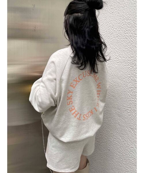 jouetie（ジュエティ）の「ロゴスウェット セットアップ（スウェット・レディース・グレー/ブラック/グリーン/パープル・MEDIUM）」の20枚目の写真