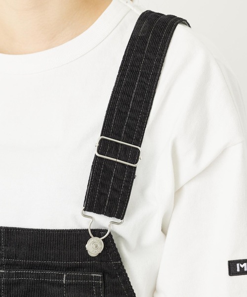 MILKFED.（ミルクフェド）の「CORDUROY MINI JUMPER SKIRT（ジャンパースカート・レディース・ブラック/ブルー/ベージュ・S/M）」の7枚目の写真