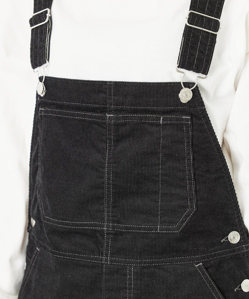 MILKFED.（ミルクフェド）の「CORDUROY MINI JUMPER SKIRT（ジャンパースカート・レディース・ブラック/ブルー/ベージュ・S/M）」の8枚目の写真