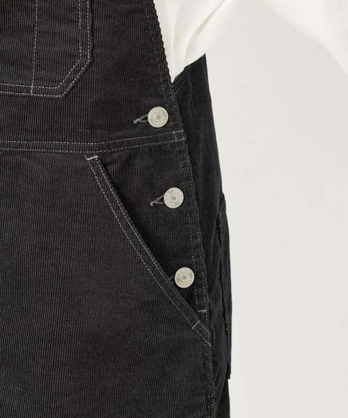 MILKFED.（ミルクフェド）の「CORDUROY MINI JUMPER SKIRT（ジャンパースカート・レディース・ブラック/ブルー/ベージュ・S/M）」の10枚目の写真