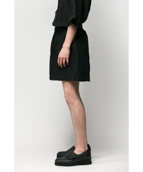 Badhiya(バディ―ヤ)の「Easy shorts - linen(その他パンツ・メンズ・ブラック/ピンク/ブルー・1/2)」の17枚目の写真