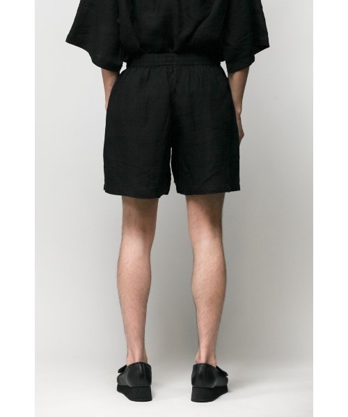 Badhiya(バディ―ヤ)の「Easy shorts - linen(その他パンツ・メンズ・ブラック/ピンク/ブルー・1/2)」の18枚目の写真