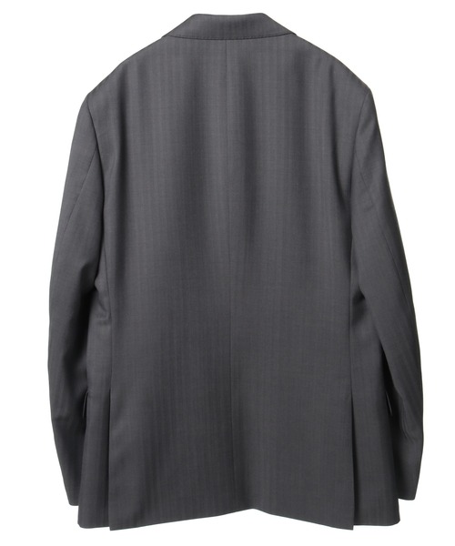 MEN'S BIGI（メンズビギ）の「TWシャンブレーヘリンボーンスーツ（セットアップ・メンズ・ネイビー/グレー・01/02/03/04）」の20枚目の写真