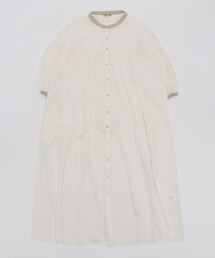 Samansa Mos2 | 配色ギャザーワンピース(ワンピース)