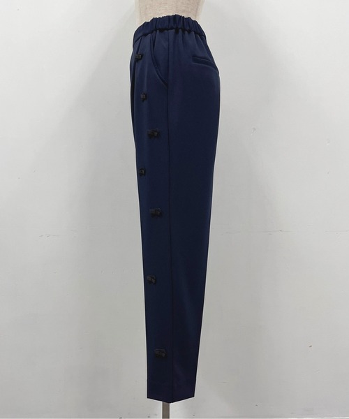 PICCIN（ピッチン）の「グログランリボンストレッチパンツ（その他パンツ・レディース・ブラック/ネイビー・M）」の10枚目の写真