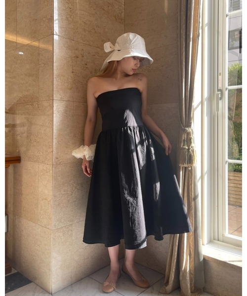 epine(エピヌ)の「waist mark layer tulle skirt(スカート・レディース・ブラック・FREE)」の14枚目の写真