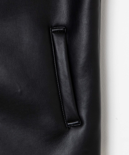 WEGO（ウィゴー）の「WEGO/フェイクレザーボアベスト（ベスト・レディース・ブラック/ブラウン系その他・FREE）」の22枚目の写真