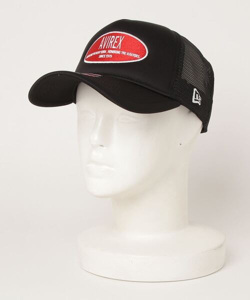 AVIREX（アヴィレックス）の「ＮＥ　メッシュＣＡＰ　ワッペン（キャップ・メンズ・ブラック系その他/ブラック/その他2/ベージュ・F）」の2枚目の写真