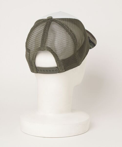 AVIREX（アヴィレックス）の「ＮＥ　メッシュＣＡＰ　ワッペン（キャップ・メンズ・ブラック系その他/ブラック/その他2/ベージュ・F）」の5枚目の写真