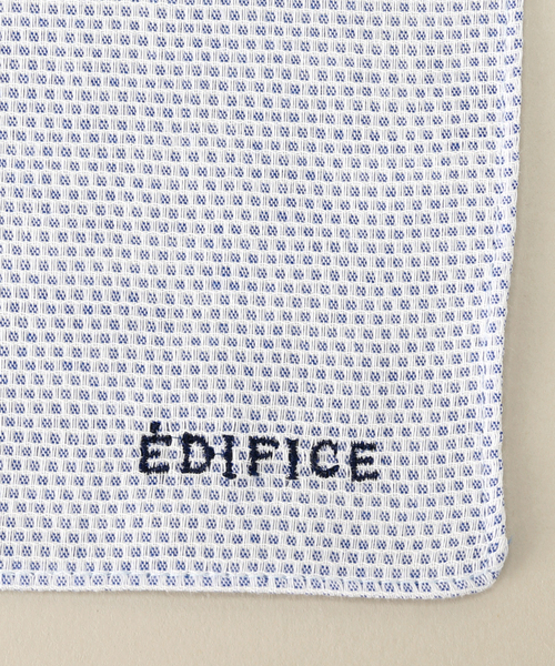 EDIFICE（エディフィス）の「アイスコットン ハンカチ（ハンカチ/ハンドタオル・メンズ・ホワイト・FREE）」の3枚目の写真