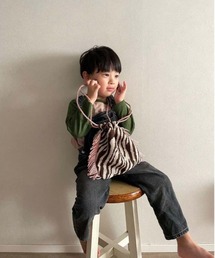 Casselini(キャセリーニ)kidsジャガードポシェット