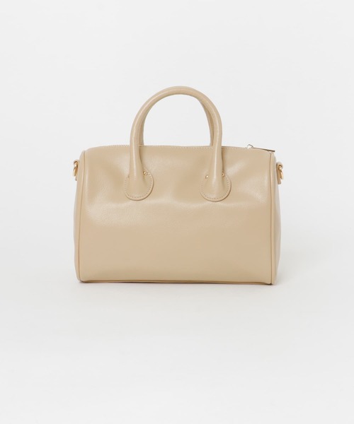 URBAN RESEARCH Sonny Label（アーバンリサーチサニーレーベル）の「ミニボストンバッグ（ハンドバッグ・レディース・ベージュ/ブラック/グリーン・ONE）」の5枚目の写真