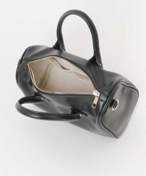 URBAN RESEARCH Sonny Label（アーバンリサーチサニーレーベル）の「ミニボストンバッグ（ハンドバッグ・レディース・ベージュ/ブラック/グリーン・ONE）」の11枚目の写真