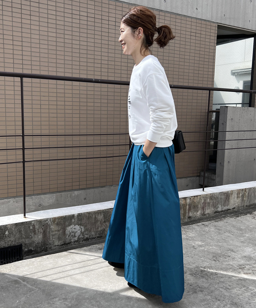 Spick & Span（スピックアンドスパン）の「カレッジロゴスウェット（スウェット・レディース・ホワイト/ネイビー/ボルドー・FREE）」の5枚目の写真