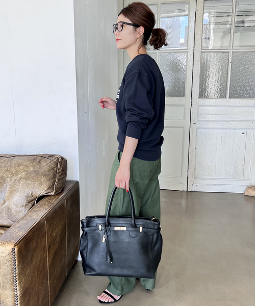 Spick & Span（スピックアンドスパン）の「カレッジロゴスウェット（スウェット・レディース・ホワイト/ネイビー/ボルドー・FREE）」の16枚目の写真