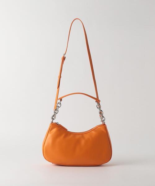 BEAUTY&YOUTH UNITED ARROWS(ビューティーアンドユースユナイテッドアローズ)の「MOON ショルダー バッグ -2WAY-(ショルダーバッグ・レディース・ブラック/オレンジ・FREE)」の15枚目の写真