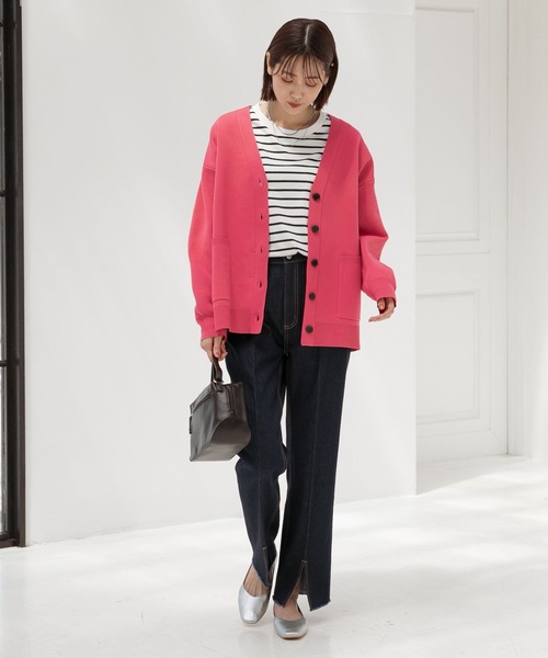 リッチライトニットVカーディガン/297779