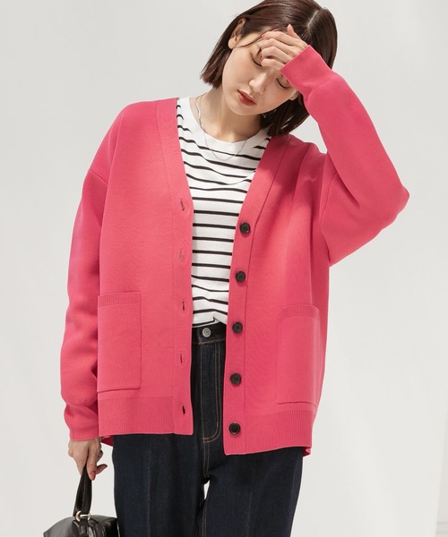 リッチライトニットVカーディガン/297779