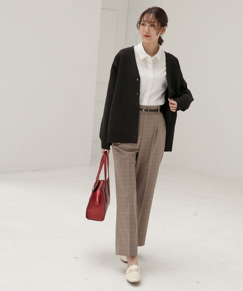 リッチライトニットVカーディガン/297779