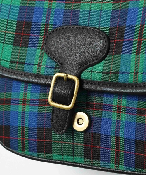 coen(コーエン)の「コンビフラップショルダーバッグ(ショルダーバッグ・レディース・ロイヤルブルー/ベージュ/ケリー・FREE)」の6枚目の写真