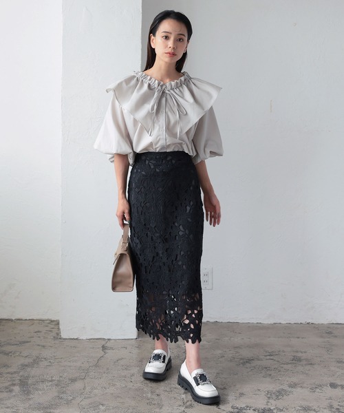 KOBE LETTUCE（コウベレタス）の「ビジュー厚底ローファー[I2469]（ローファー・レディース・ブラック/ホワイト/ベージュ・M/S/L/LL）」の9枚目の写真