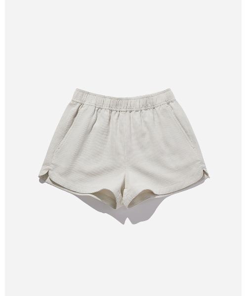 Saturdays NYC(サタデーズ ニューヨークシティ )の「Pia Seersucker Cotton Short(その他パンツ・レディース・サックスブルー/キナリ・X-SMALL/S/M/L)」の2枚目の写真
