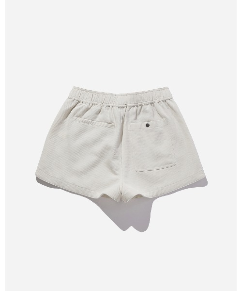 Saturdays NYC(サタデーズ ニューヨークシティ )の「Pia Seersucker Cotton Short(その他パンツ・レディース・サックスブルー/キナリ・X-SMALL/S/M/L)」の6枚目の写真