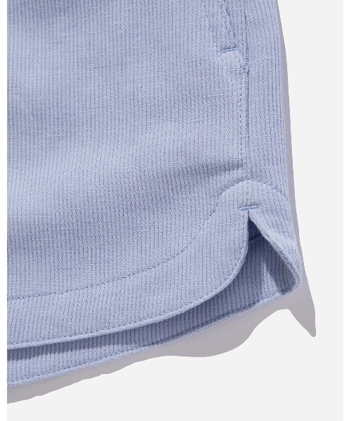 Saturdays NYC(サタデーズ ニューヨークシティ )の「Pia Seersucker Cotton Short(その他パンツ・レディース・サックスブルー/キナリ・X-SMALL/S/M/L)」の11枚目の写真