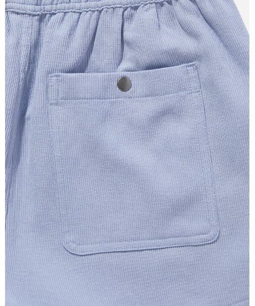 Saturdays NYC(サタデーズ ニューヨークシティ )の「Pia Seersucker Cotton Short(その他パンツ・レディース・サックスブルー/キナリ・X-SMALL/S/M/L)」の13枚目の写真