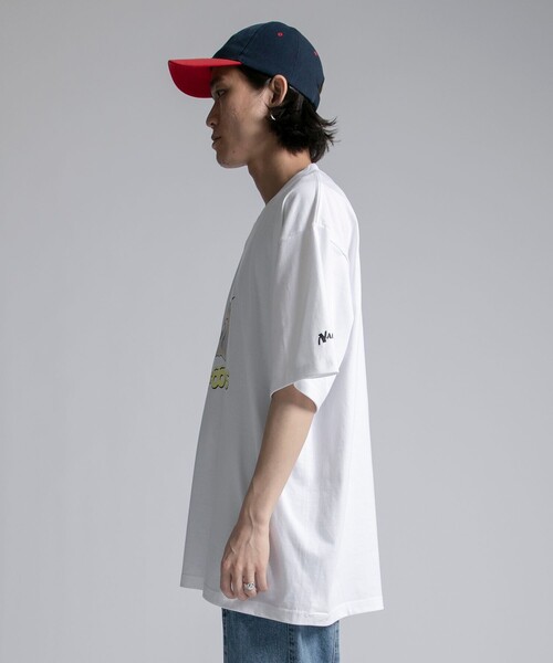 Name.(ネーム)の「【Name.】STUDIOUS別注 PRINT TEE CAT(Tシャツ/カットソー・メンズ・ホワイト/ブラック・1/2)」の5枚目の写真