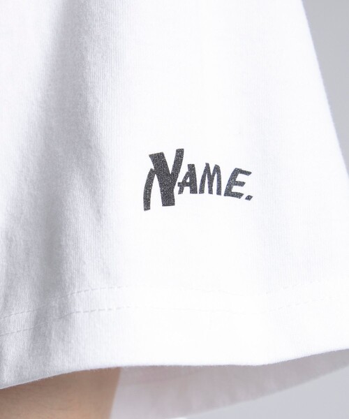 Name.(ネーム)の「【Name.】STUDIOUS別注 PRINT TEE CAT(Tシャツ/カットソー・メンズ・ホワイト/ブラック・1/2)」の9枚目の写真