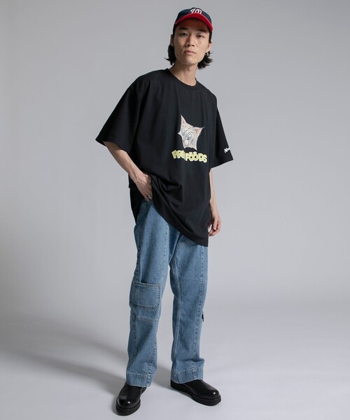 Name.(ネーム)の「【Name.】STUDIOUS別注 PRINT TEE CAT(Tシャツ/カットソー・メンズ・ホワイト/ブラック・1/2)」の12枚目の写真