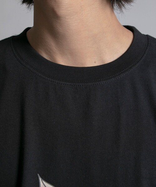 Name.(ネーム)の「【Name.】STUDIOUS別注 PRINT TEE CAT(Tシャツ/カットソー・メンズ・ホワイト/ブラック・1/2)」の16枚目の写真